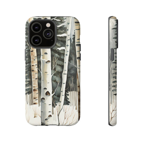Winter Aspen Trunks - Impact Resistant Phone Case